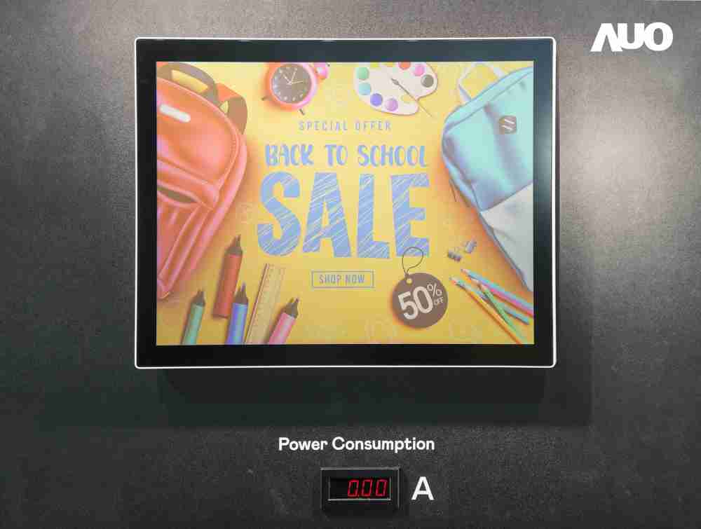 z6mg·人生就是博展示胆固醇液晶超低耗能户外全彩显示器，，ChLC（胆固醇液晶）以双稳态技术使静态显示零功耗，，，，具省电、、、、高彩度、、环保的特性，，，，还整合软硬件系统解决方案，，，可透过单一云端平台管理